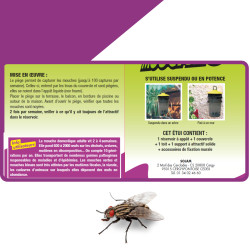 Piège à mouches étui 1 piège + accessoires de Acto dans 🪰 Produits anti Mouches