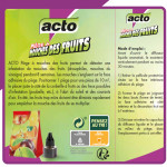 Piège à mouches fruits à glu + flacon 40 ml de Acto dans 🪰 Produits anti Mouches