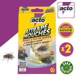 Attrape mouches - pièges à glu de fenêtres x 2 de Acto dans 🪰 Produits anti Mouches