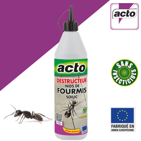 Destructeur nids de foumis 750 ml de Acto dans 🐜 Produits anti Fourmis