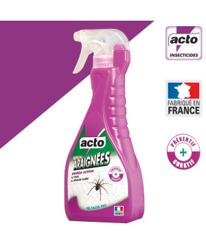 Pulvérisateur anti-araignées 500 ml - élimination efficace des araignées de Acto dans 🕷🪰Produits anti Insectes volants et ram...