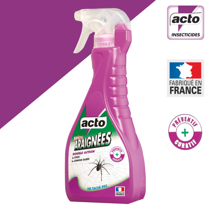 Pulvérisateur anti-araignées 500 ml - élimination efficace des araignées de Acto dans 🕷🪰Produits anti Insectes volants et ram...