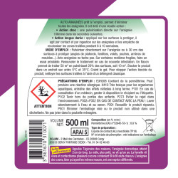 Pulvérisateur anti-araignées 500 ml - élimination efficace des araignées de Acto dans 🕷🪰Produits anti Insectes volants et ram...