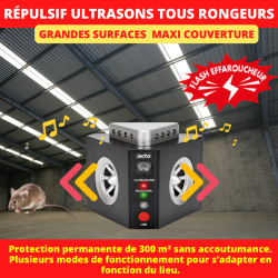 Ultrasons 3 en 1 - rats souris - loirs - lerots de Acto dans 🐁 Raticide / souricide