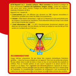 Ultrasons 3 en 1 - rats souris - loirs - lerots de Acto dans 🐁 Raticide / souricide