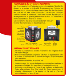 Ultrasons 3 en 1 - rats souris - loirs - lerots de Acto dans 🐁 Raticide / souricide