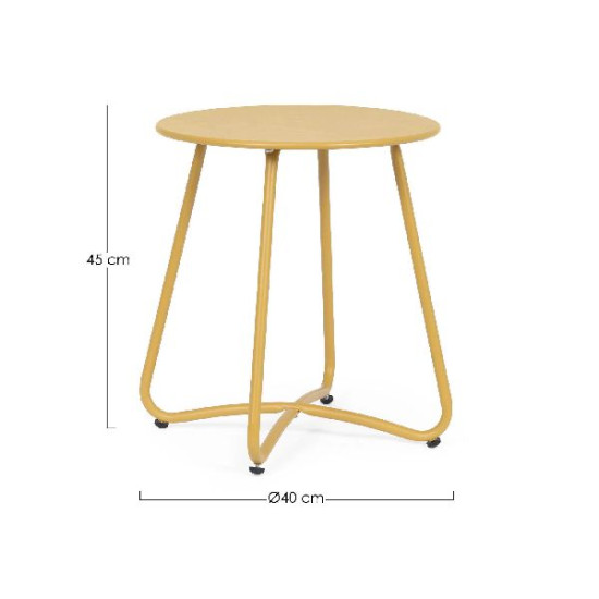 Table basse wissant ocre d40 de BIZZOTTO - Déco de la maison et du jardin dans 🛋️ Salon de jardin