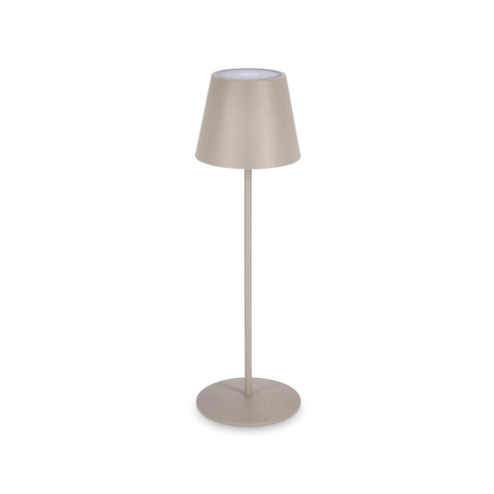 Lampe de table led etna taupe h38 de BIZZOTTO - Déco de la maison et du jardin dans Eclairage extérieur