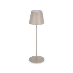 Lampe de table led etna taupe h38 de BIZZOTTO - Déco de la maison et du jardin dans Eclairage extérieur
