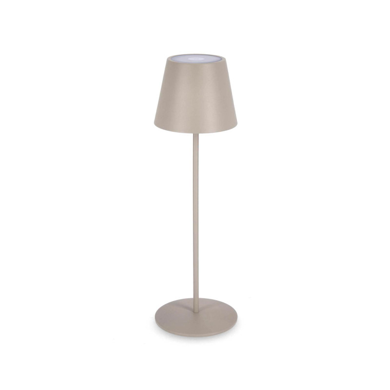 Lampe de table led etna taupe h38 de BIZZOTTO - Déco de la maison et du jardin dans Eclairage extérieur
