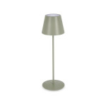 Lampe de table led etna vert sauge h38 de BIZZOTTO - Déco de la maison et du jardin dans Eclairage extérieur