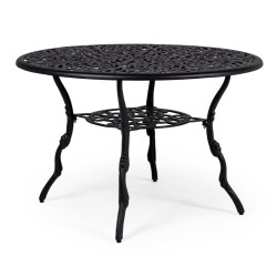 Table victoria anthracite d110 de BIZZOTTO - Déco de la maison et du jardin dans Table de jardin