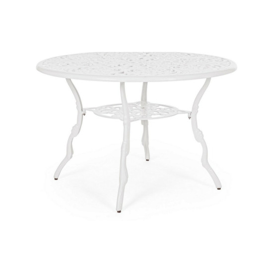 Table victoria blanc d110 de BIZZOTTO - Déco de la maison et du jardin dans Table de jardin