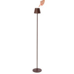 Lampadaire led etna marron h115 de BIZZOTTO - Déco de la maison et du jardin dans Eclairage extérieur