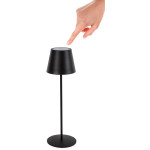 Lampe de table etna noir led h38 de BIZZOTTO - Déco de la maison et du jardin dans Eclairage extérieur