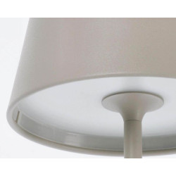 Lampe de table led etna taupe h38 de BIZZOTTO - Déco de la maison et du jardin dans Eclairage extérieur