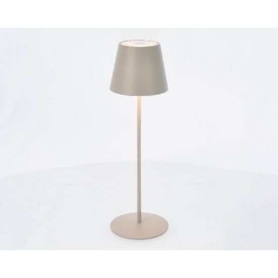 Lampe de table led etna taupe h38 de BIZZOTTO - Déco de la maison et du jardin dans Eclairage extérieur