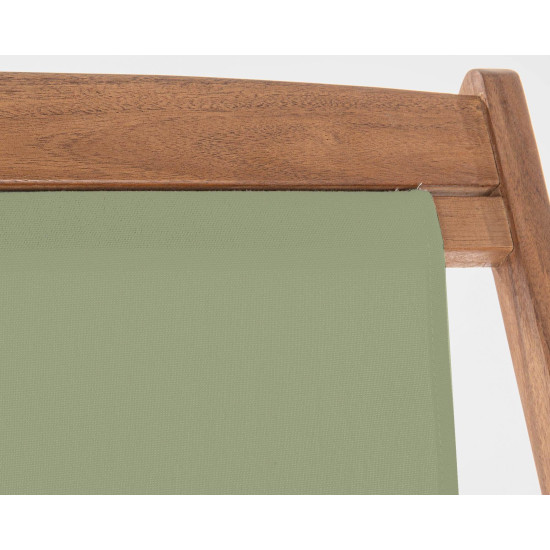 chilienne relax noemi vert mousse de BIZZOTTO - Déco de la maison et du jardin dans Transat pour l'exterieur