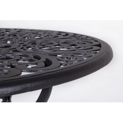 Table victoria anthracite d110 de BIZZOTTO - Déco de la maison et du jardin dans Table de jardin