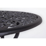 Table victoria anthracite d110 de BIZZOTTO - Déco de la maison et du jardin dans Table de jardin