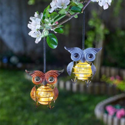 Petit hibou métal suspendu de Smart garden dans Statue pour le jardin