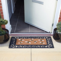 Paillasson abeilles 23x53cm de Smart garden dans Tapis - paillasson - Nappe - Rideau