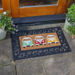 Paillasson vanfest 23 x 53 cm de Smart garden dans Tapis - paillasson - Nappe - Rideau