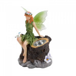 Figurine solaire fée lumineuse de Smart garden dans Statue pour le jardin