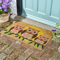 Paillasson hiboux 45x75cm de Smart garden dans Tapis - paillasson - Nappe - Rideau