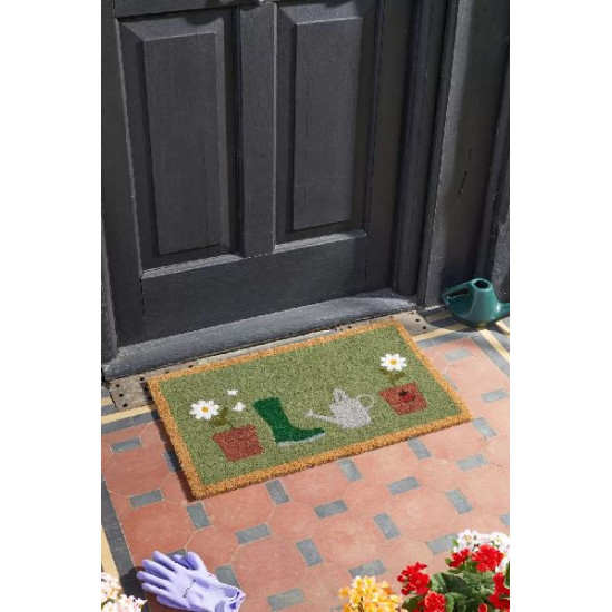 Paillasson pots de fleurs 45x75cm de Smart garden dans Tapis - paillasson - Nappe - Rideau