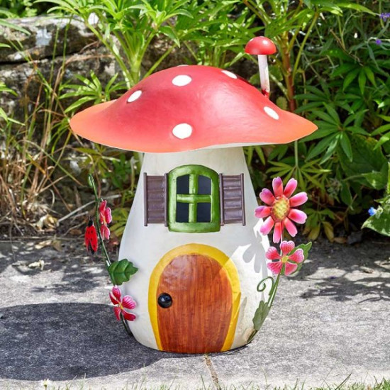 Maison champignon de Smart garden dans Statue pour le jardin