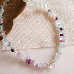 /Collier fluorite giliana de Herboristerie et Esotérisme à Libourne dans 💎 Bijoux et accessoires ésotériques