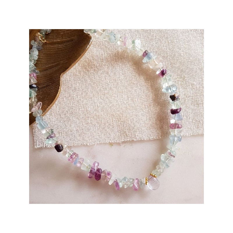 /Collier fluorite giliana de Herboristerie et Esotérisme à Libourne dans 💎 Bijoux et accessoires ésotériques