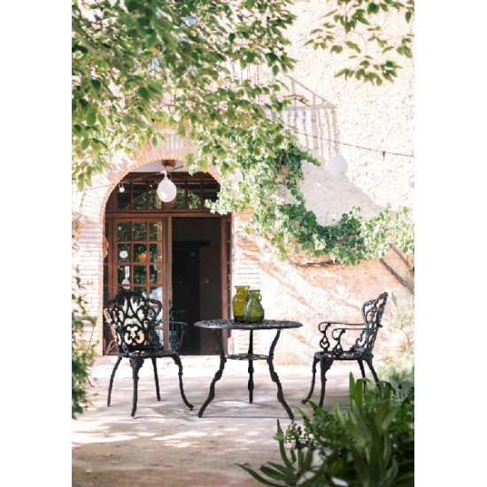 Fauteuil victoria anthracite de BIZZOTTO - Déco de la maison et du jardin dans 💺 Fauteuil pour l'exterieur