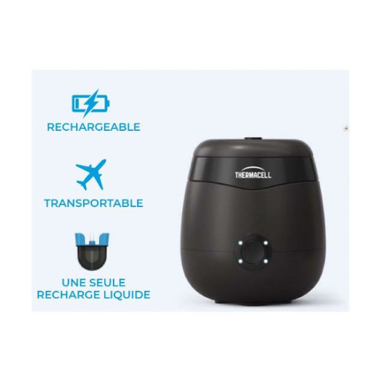 Bouclier anti-moustiques e55 noir sans recharge de Thermacell - anti moustiques dans 🦟 Produits Moustiques