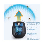 Bouclier anti-moustiques e55 noir sans recharge de Thermacell - anti moustiques dans 🦟 Produits Moustiques