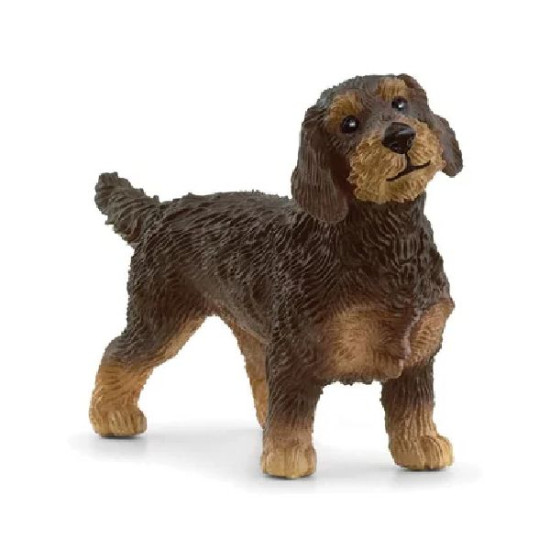 Teckel à poil dur de Schleich - Figurine d'animaux dans Figurine animaux