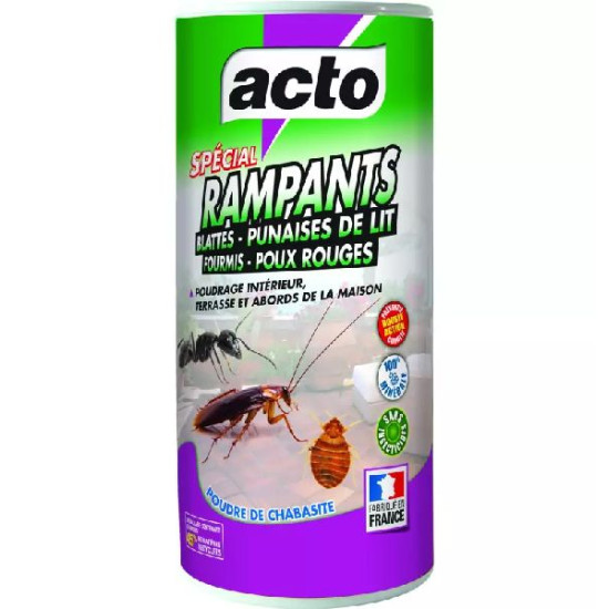 Poudre de chabasite rampants de Acto dans 🕷🪰Produits anti Insectes volants et rampants