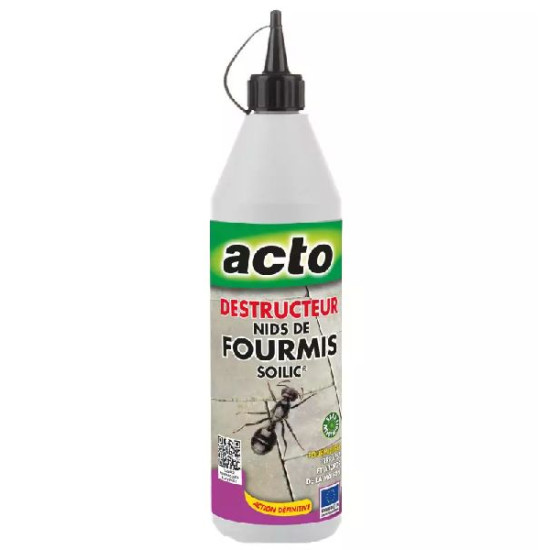 Destructeur nids de foumis 750 ml de Acto dans 🐜 Produits anti Fourmis