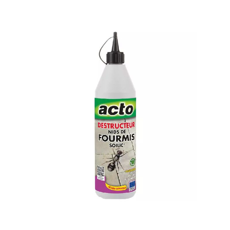 Destructeur nids de foumis 750 ml de Acto dans 🐜 Produits anti Fourmis
