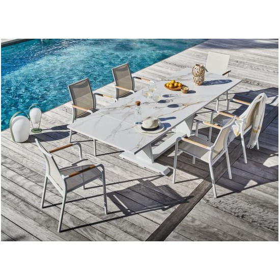 Fauteuil aroha graphite de Proloisirs - Océo - table et fauteuil et mobilier de jardin dans 💺 Fauteuil pour l'exterieur
