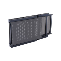 Lit Pliant Eden Graphite/Gris de Proloisirs - Océo - table et fauteuil et mobilier de jardin dans Transat pour l'exterieur