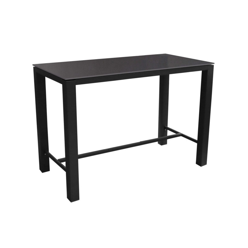 Table Haute Stoneo 140X74 Graphite/Anthracite de Proloisirs - Océo - table et fauteuil et mobilier de jardin dans Table de ja...