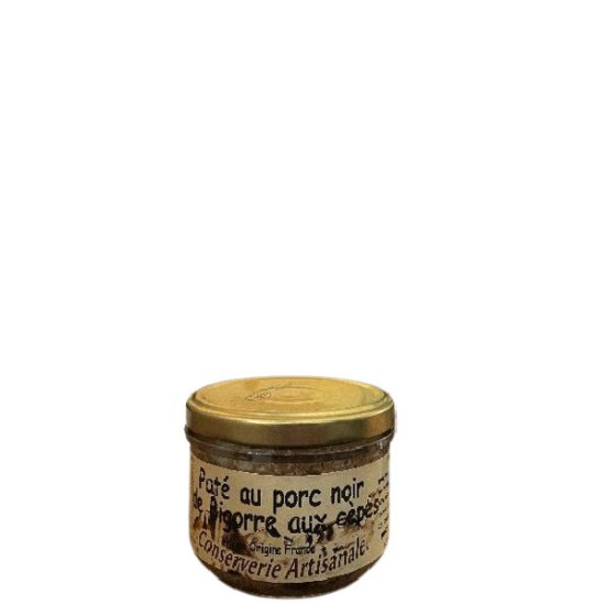 PATE PORC NOIR BIGORRE AUX CEPES 180G de Table des producteurs Libourne dans 🥔 Apéritifs à manger