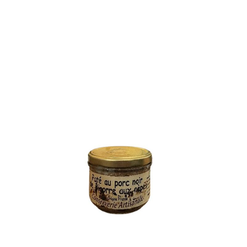 PATE PORC NOIR BIGORRE AUX CEPES 180G de Table des producteurs Libourne dans 🥔 Apéritifs à manger