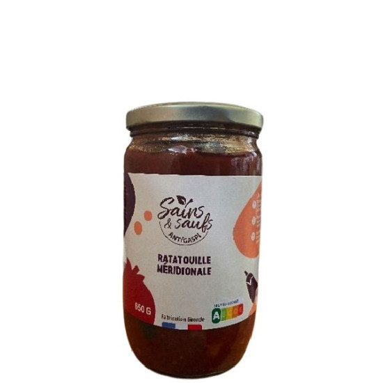 /RATATOUILLE MERIDIONALE 650G de Table des producteurs Libourne dans 🥫 Conserves