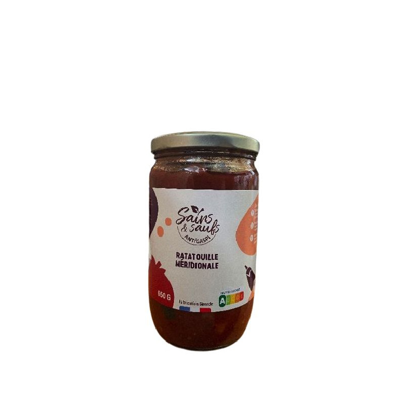 /RATATOUILLE MERIDIONALE 650G de Table des producteurs Libourne dans 🥫 Conserves