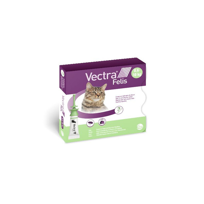 3 pipettes vectra felis pour chat de Ceva - Feliway et adaptil dans Puces et tiques pour chats