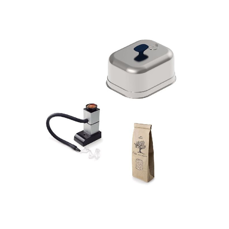 Kit fumage a froid avec cloche inox de ENO - Plancha dans Accessoires plancha