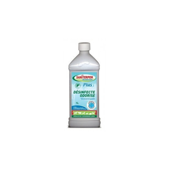 Saniterpen Plus 1L Désinfectant Animaux de Saniterpen - desinfectant pour animaux dans Hygiene rongeurs